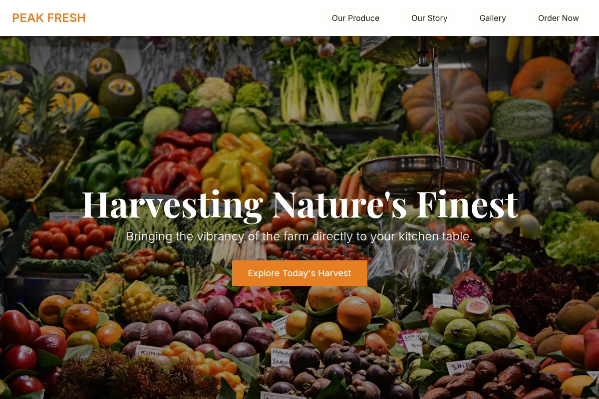 Peak Fresh Produce